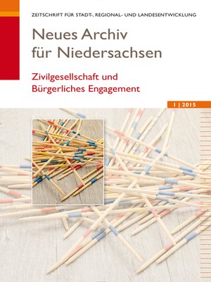 cover image of Neues Archiv für Niedersachsen 1.2015